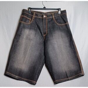 Southpole Denim Shorts Mens 38 Cargo Relaxed Fit Streetwear Hiphop Skater Jorts